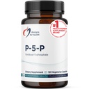 健康P-5-P-50mg维生素B6(P5P Pyridoxal-5-Phosphate) 补充剂-非GMO,Vegan B-6(120卡普勒斯)