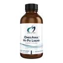OmegAvail Hi-Po液体健康设计 - 高浓度 1500mg EPA 1500 DHA - Triglyceride Omega 3 鱼油心健康与大脑补充剂 - 天然柠檬 Flavor(8oz)