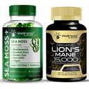 (原始内容存档于2019-09-26) (英语). WellNess LABSRX Lions Mane Supples - Sea Moss Gummys 3200mg | Bundle.