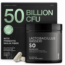 乳腺杆菌 Gasseri - 超强强度 50亿 CPU - 延迟释放 Capsules - 用预生胰岛素纤维制成 - 支持消化型健康与古特弗洛拉 - 第三方实验室测试 - 60个Capsules