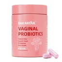 BAKAKOUL 带有预生素的阴道避孕药(Prebiocillus Probiocilus Probiocilus Blend pH 平衡给女性, Vaginal Health Supplement, Reduce Vaginal Odor & Vaginal Flora 100 Counts (Pack of 1) ).