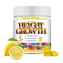 具有钙、镁、锌、维生素D3 K2、Ashwagandha+Bone 强壮和高压补充物的儿童和青少年维生素的高度增长
