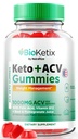 NutraRize Bioketix Keto ACV Gummies, Official Bio Ketix Gummies, All Natural Apple Cider Vinegar 1000 MG, Premium Weight Loss Support Formula, ACV Keto Gummy, Keto+ACV Gomitas Reviews (60 Gummies)