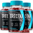 Erectax Gummies, Official Erectax Supplement Gummy for Men - Maximum Strength Performance, All Natural Support for Overall Health & Wellness, Advanced Erectax Health Reviews (3 Pack)