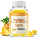 Magnesium Malate Gummies 1000mg, High Absorption Magnesium Supplements for Adults & Kids, with L-Theanine, CoQ10 & Vitamin B6, Support Energy Production, Muscle Function, Non-GMO, Vegan, 60 Ct