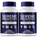 Serene Probiotics Capsules - Serene Probiotics for Gut Health & Digestion Support Supplement, All Natural Advanced Formula, Maintain Digestive Health & Comfort, SereneProbiotics Reviews (2 Pack)