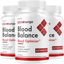(3 Pack) GlycoSurge Balance Capsules - Original Glyco Surge Balance Optimizer Pills Premium Advanced Formula, Glycosurge Optimiser Multivitamin Support for Health & Wellness, 180 Capsules for 3 Months