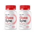 (2 Pack) Glyco Sync Capsules, Official Glyco Sync Blood Support Supplement Pills, Glycosync Advanced Formula Capsule, Glyco Sync All Natural Pills Health Reviews, 2 Month Supply (120 Capsules)