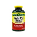Spring Valley Fish Oil Softgels, 1000 mg, 300 Count Sticker Sticker