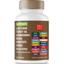 Viteey 27in1 MindFlow 蘑菇 Capsule 混合 60 伯爵 1 包装