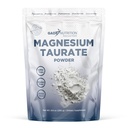 Gade Nutrition Pure Magnesium Taurate Powder | Non-GMO, Gluten-Free, Filler Free, Highly Absorbable | USA Made