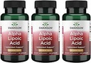 Swanson Alpha Lipoic Acid -- -- 支持健康血压水平的天然补充剂,已经在正常范围内 -- -- 促进碳水化合物代谢 -- -- (60卡普尔,每包600毫克)(3包)