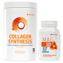SaltWrap Joint and Muscle Recovery Bundle - Daytime (Collagen Synthesis + Mag 3D Non-Drowsy Muscle Relief)