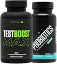 V Shred Test Boost Max 和 Premium Probiotics Bundle的雕塑民族