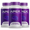(3 Pack) Apex Neuro Elite Capsules, Official ApexNeuro Supplement Pills with Premium Ingredients, Advanced Formula Support for Overall Health & Wellness Reviews (180 Capsules)