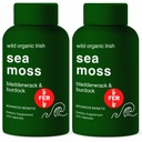 Advanced Bionetix Organic Irish Sea Moss Capsules, Raw Wildcrafted Seamoss Enhanced w/Bladderwrack & Burdock Root Capsules 240 Total Pills Antioxidant Packed. Prebiotic Superfood, Thyroid Support