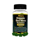 Organic Sea Moss Gummies with Apple Cider Vinegar, Burdock Root & Bladderwrack - Seamoss Gut Health & Immune Support Supplement for Men & Women, 3000 mg, 60 Star-Shaped Gummies