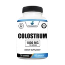 美国标准补编 Colostrum Capsules - 1000 mg per service, 60 Capsules, 美国原始牛肉球, 标准化为25% Immunoglobulins (IgG)