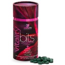 维塔利奇比特(VITALITYBITS) - 有机搅拌螺旋片和氯菌片 - 藻类超级食品 - 能源,自我护理,美容 - 替换绿地,辅料,蛋白,斯纳克 - 维根,凯托,格卢滕免费 - 360片