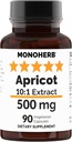MONOHERB 杏仁提取500毫克 - 90毫克