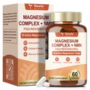 Totaria Magnesium Complex with NMN Supplement, NAD Supplements for Women Sleep & Relax, Boost NAD Levels, Cellular Energy & Anti-Aging, NMN NAD Resveratrol Supplement with PQQ, Non-GMO