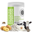 肠道堡垒助力Colostrum超级食品饮食补充:草地新西兰Bovine Colostrum、Gold Kiwife果、Manuka Honey,用于消化、免疫系统和Gut保健(150格拉姆)