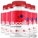 (5 Pack) Glucobio Capsules - Official Formula - Gluco Bio Support Supplement Vitamin, Glucobio Health Wellness Capsules Maximum Strength, Glucobio, Gluco Bio Pills Advanced Support (300 Capsules)