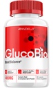 GlucoBio Capsules – Gluco Bio All Natural Daily Support Supplement (1 Pack - 60 Capsules)