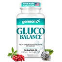 Gluco Balance – Blood Glucose Support Supplements with Berberine HCl, Banaba Leaf, Moringa, B12 & Vanadium – Supports Insulin Sensitivity, Metabolic Function & Energy – 30 Capsules