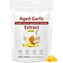 Louma Everlywell Aged Garlic Extract Softgels - 7500mg Odorless, Lumine Aged Garlic Extract, Non-GMO - 180 Softgels