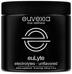 Dr Ekberg euLyte Instant Hydration Electrolytes Powder Zero Sugar Carb Calorie Unflavored Drink Mix • 80+ Minerals Magnesium Potassium Calcium Trace Minerals • Fasting Keto • No Artificial Sweeteners