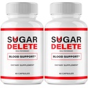 IDEAL PERFORMANCE Sugar Delete Capsules, SugarDelete Blood Formula Support Supplement Pills, Premium Formula for Healthy Circulation & Stable Levels, All Natural Sugar Delete Pills Reviews (2 Pack)