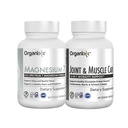 Organixx Magnesium 7 & Joint & Muscle Care Bundle, Organic Turmeric, Frankincense & Myrrh, 7 Bioavailable Chelated Magnesium Forms, Supports Joint, Muscle & Immune Health, Vegan, Non-GMO, 60 Caps Ea