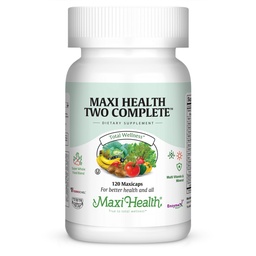 Maxi Health Two Complete - 多维他明和矿物 - 充分可能性 - 120卡普尔 - 科舍尔