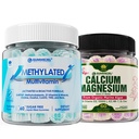 Methylated Multivitamin Gummies 1 Pack with Calcium Gummies 1 Pack