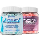 LILICARE Methylated Multivitamin Gummies 1 Pack with Womens Multivitamin Gummy 1 Pack
