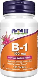 现在食品维生素B-1(i胺)100mg,100平板(2包)