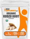 Bulk Assupports.com 有机库德祖根粉 - 有机库德祖根粉 - 有机库德祖根粉 - 草药补充剂 - Gluten Free - 1g per service, 250g (8.8 oz) (Pack of 1).