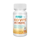 Now Kids Supplements, Kid Vits Multivitamin, Juicy Orange, 60 Chewable Tablets