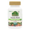 NaturesPlus Source of Life Garden Family Multivitamin - 60 Chewables - Mixed Berry Flavor - Energy, Metabolism & Digestive Health with Probiotics - USDA Certified Organic - Up to 60 Servings