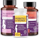 在综合妇女福祉包里节省10%,包括Vitex、Myo-Inositol和Hormone平衡和女性健康补充药物