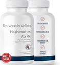 Westin Childs Hashimoto博士的Ab Rx 有机黑色昆明种子 Nigella Sativa for Imune, 甲状腺抗体支持, 文摘, TPO & Thyroglobulin, Omega 6, 7, 8, Thymoquinone, 硒 - 120 厘米