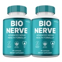 Bio Nerve Supplement Pills, BioNerve All Natural Nerve and Cognitive Supplement Pills, 2 Month Supply (2 Pack)