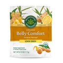 传统药材 有机贝利慰藉 Lozenges 柠檬干姜 Relieves Nausea 30 个人包装 Lozenges