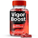 Vigor Boost Gummies, Official VigorBoost Supplement Gummy for Men - Maximum Strength Performance, All Natural Support for Overall Health & Wellness, Advanced Vigor Boost Health Reviews (60 Gummies)