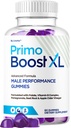 Primo Boost XL Gummies - Official PrimoBoost XL Advanced Premium Supplement for Men Support - Maximum Strength, Natural Primo BoostXL for Overall Health & Wellness, 60 Gummies for 1 Month