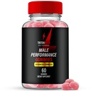 TritonMaxx Gummies, Official Triton Maxx Gummies for Men - Maximum Strength Performance, All Natural Support Overall Health and Wellness, TritonMaxx Advanced Formula Support Gummy Reviews (1 Pack)