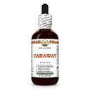 Caraway (Carum Carvi) Dry Fruit Glycerite, Made in Hawaii, Raw Materials, All Natural, Vegan, Lab Tested Alcohol-Free Liquid Extract - 2 fl.oz