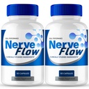 Nerve Flow for Neuropathy Supplements, Nerve Flow Capsules Advanced Nerve Health Pills Extra Strength All Natural Healthy Circulation & Stable Levels, Advanced NerveFlow Support Reviews (2 Pack)