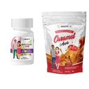 BariatricPal 30-Day Bariatric Vitamin Bundle (Multivitamin ONE 1 per Day! Iron-Free Capsule and Calcium Citrate Soft Chews 500mg with Probiotics - Caramel Apple)